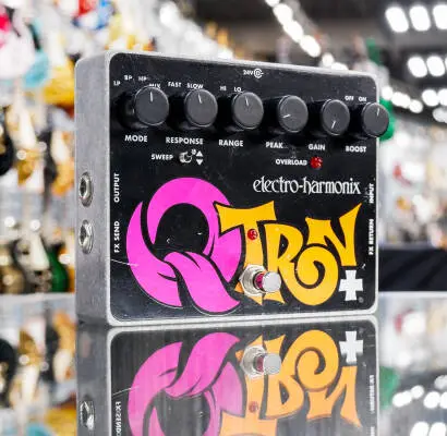Store Special Product - Electro-Harmonix - Q-Tron Plus Envelope Filter Pedal with Effects Loop